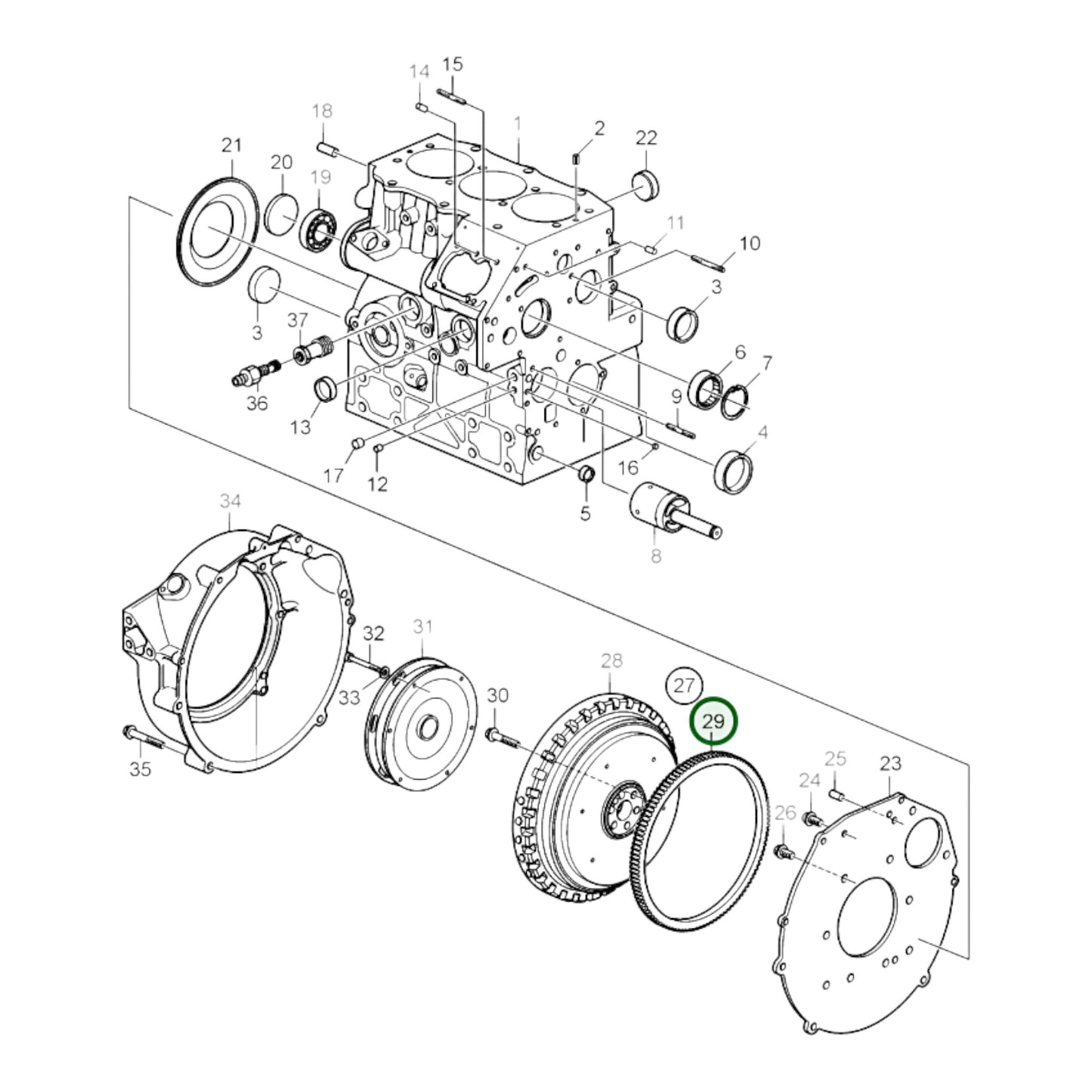 3580354 - Gear Ring