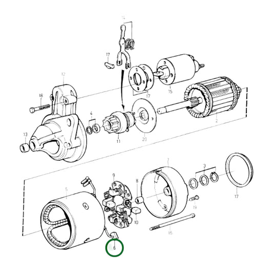 3580436 - Carbon Brush