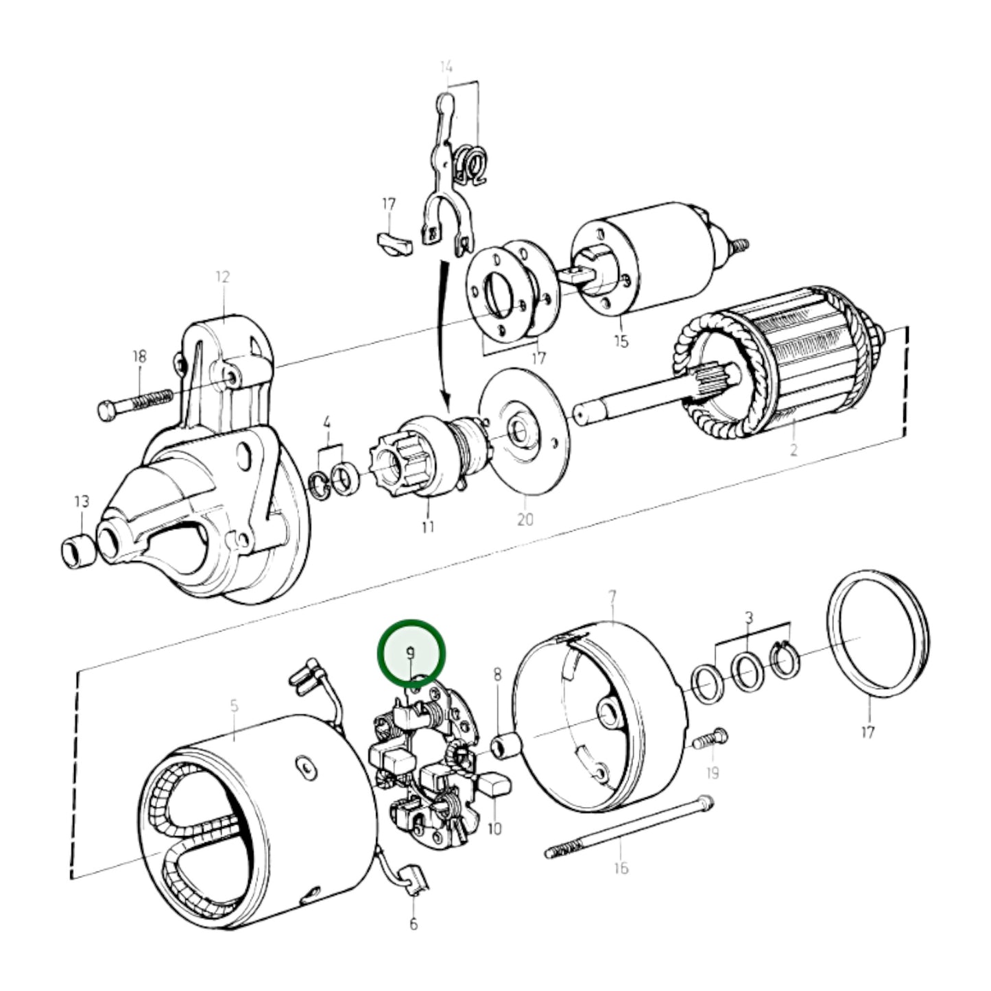 3580439 - Brush Retainer Plate