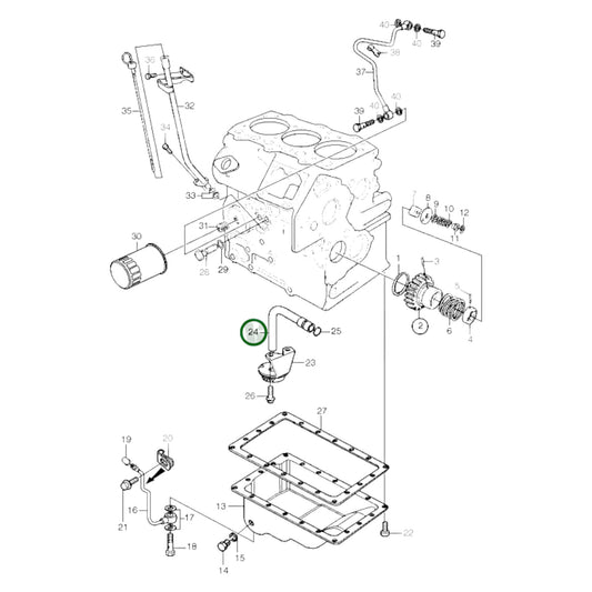 3580573 - Suction Pipe