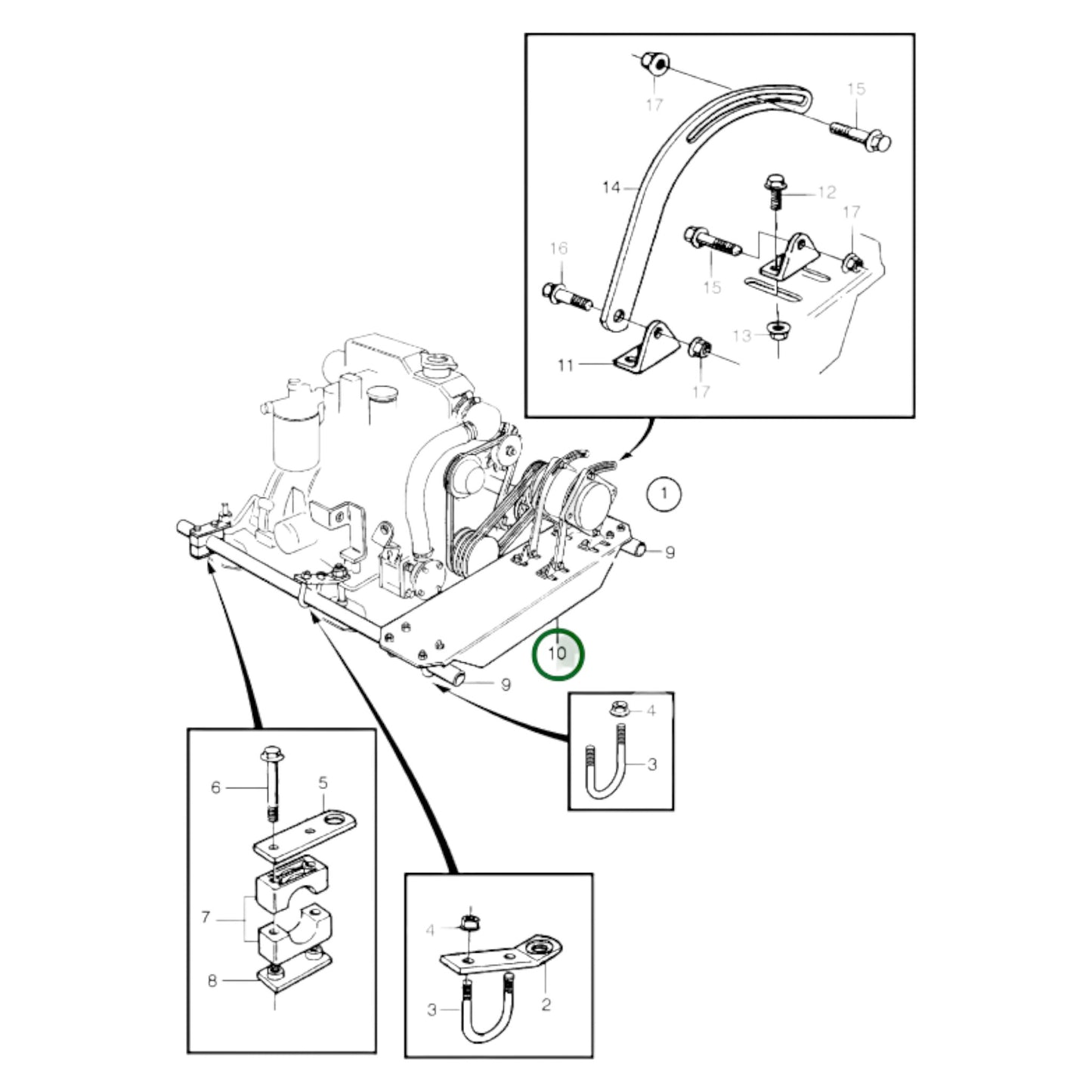 3581020 - Attaching Plate