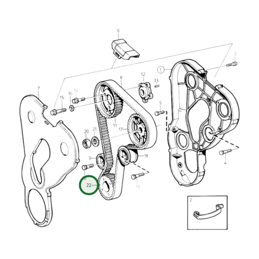 3581331 - Gear Pulley