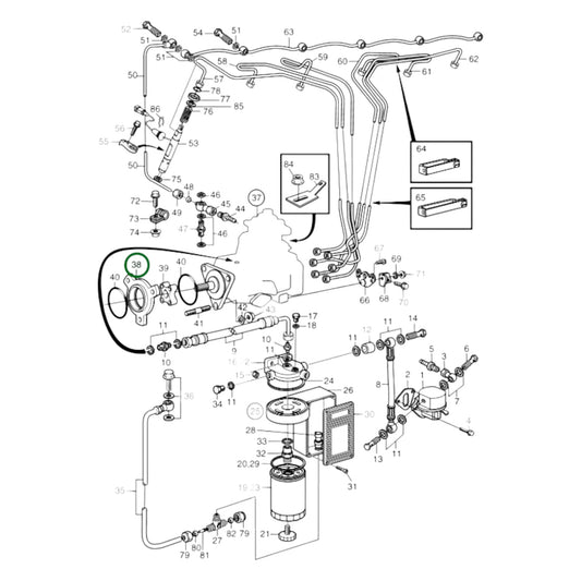 3581393 - Spacer Flange