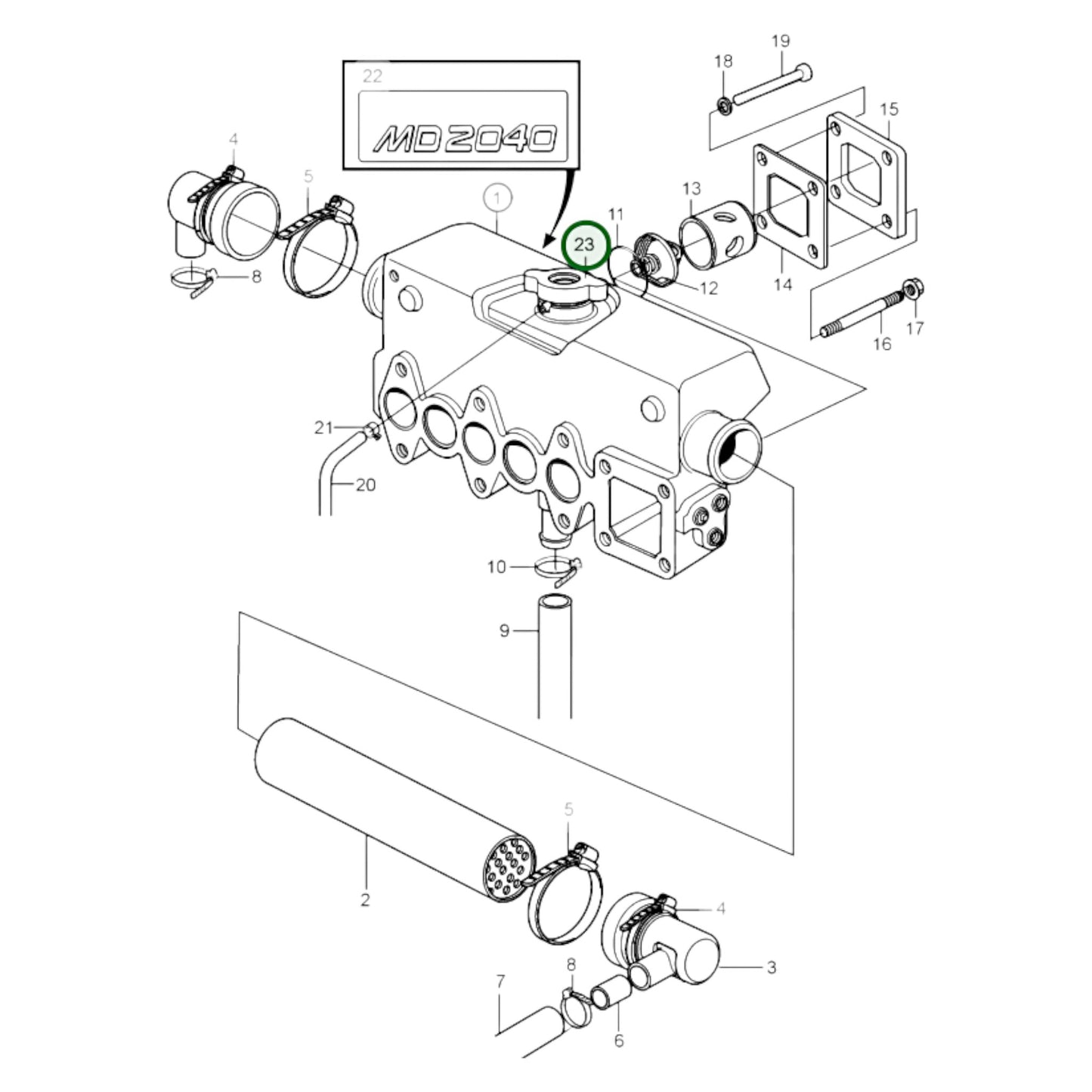 3581770 - Filler Cap