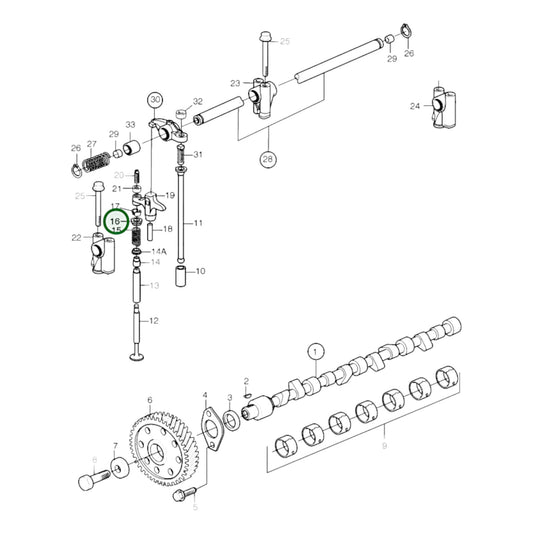 3581920 - Valve Spring Washer