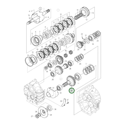 3582158 - Output Shaft