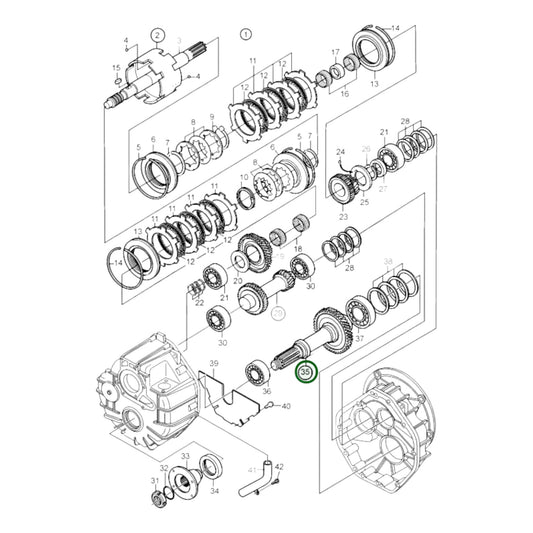 3582217 - Output Shaft