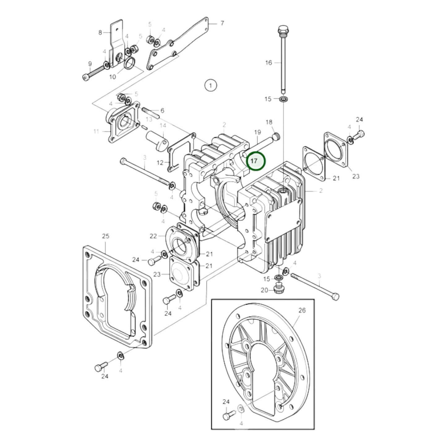 3582551 - Shift Yoke