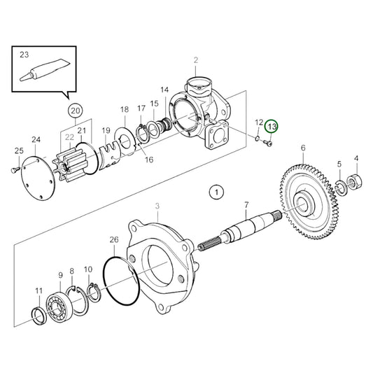3583605 - Cross Recessed Screw