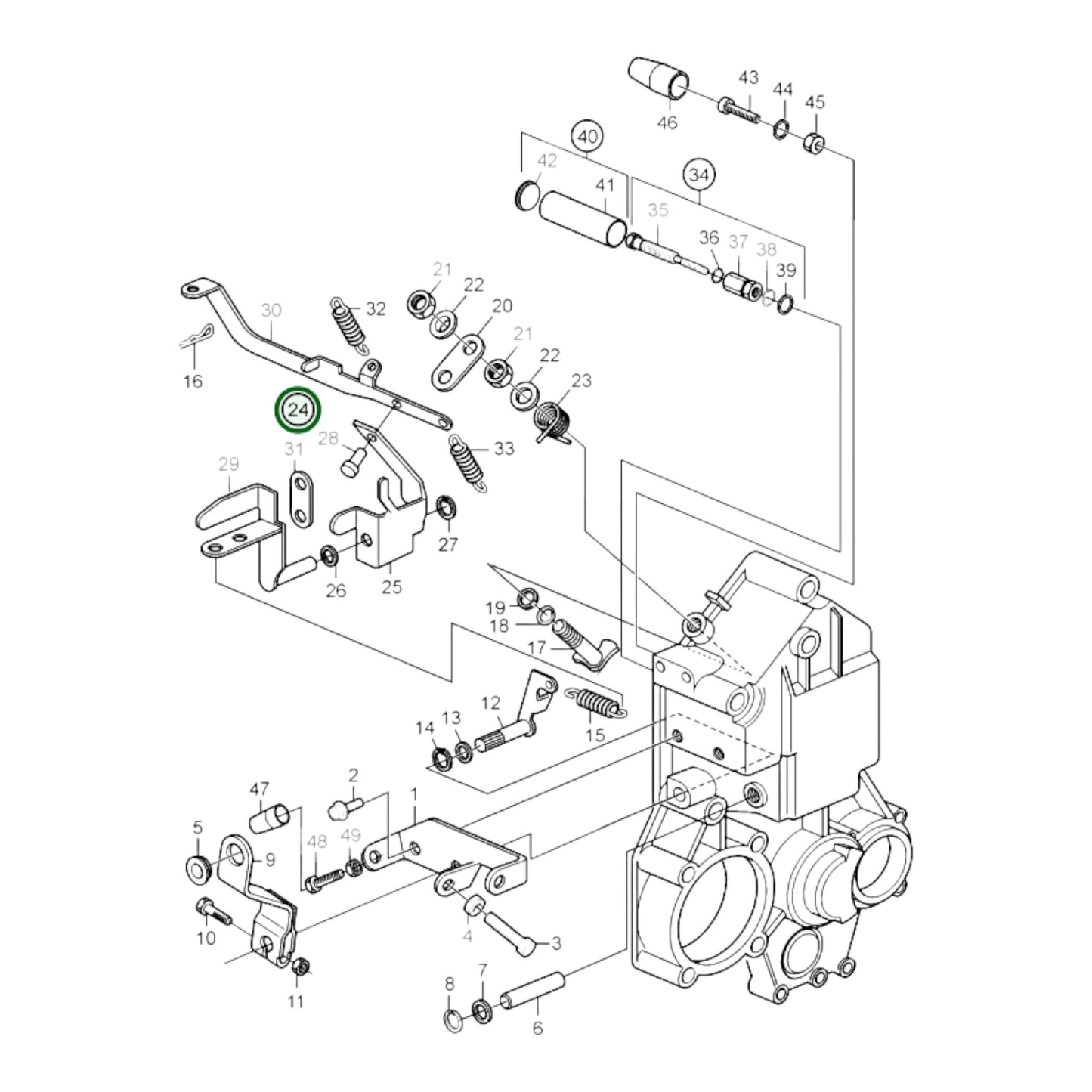 3583736 - Intermediate Lever