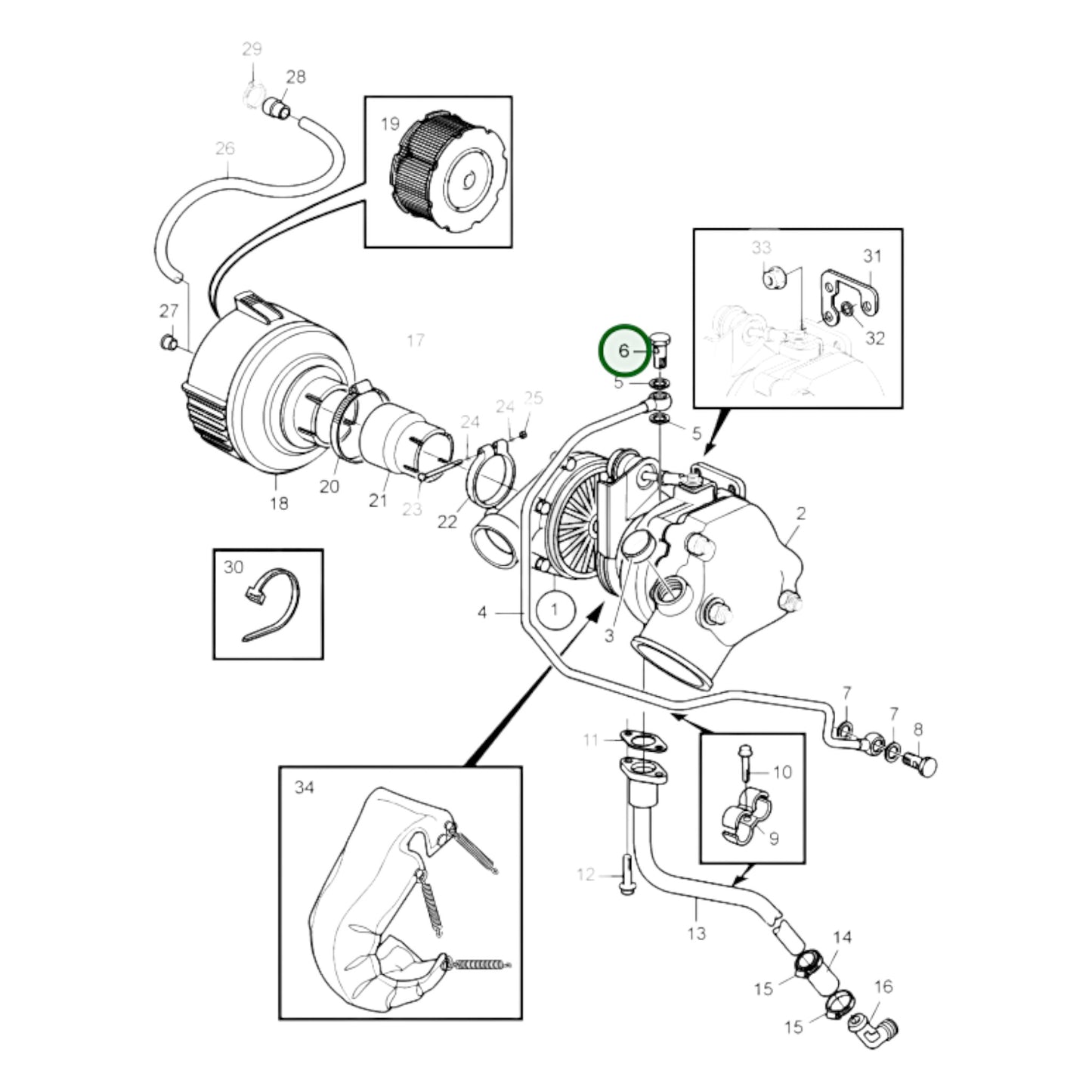 3583869 - Hollow Screw