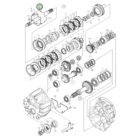 3584037 - Input Shaft