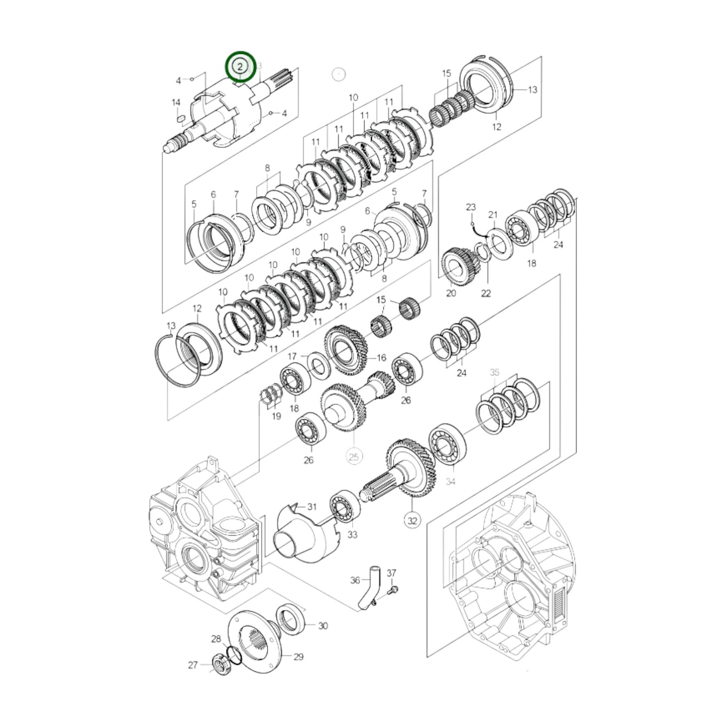 3584047 - Input Shaft