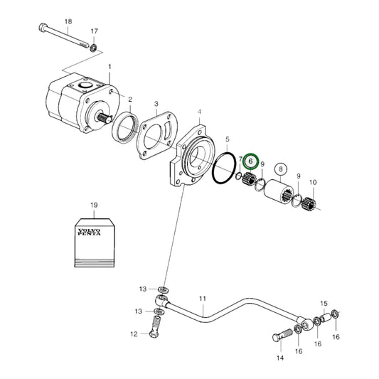 3586617 - Clutch Flange