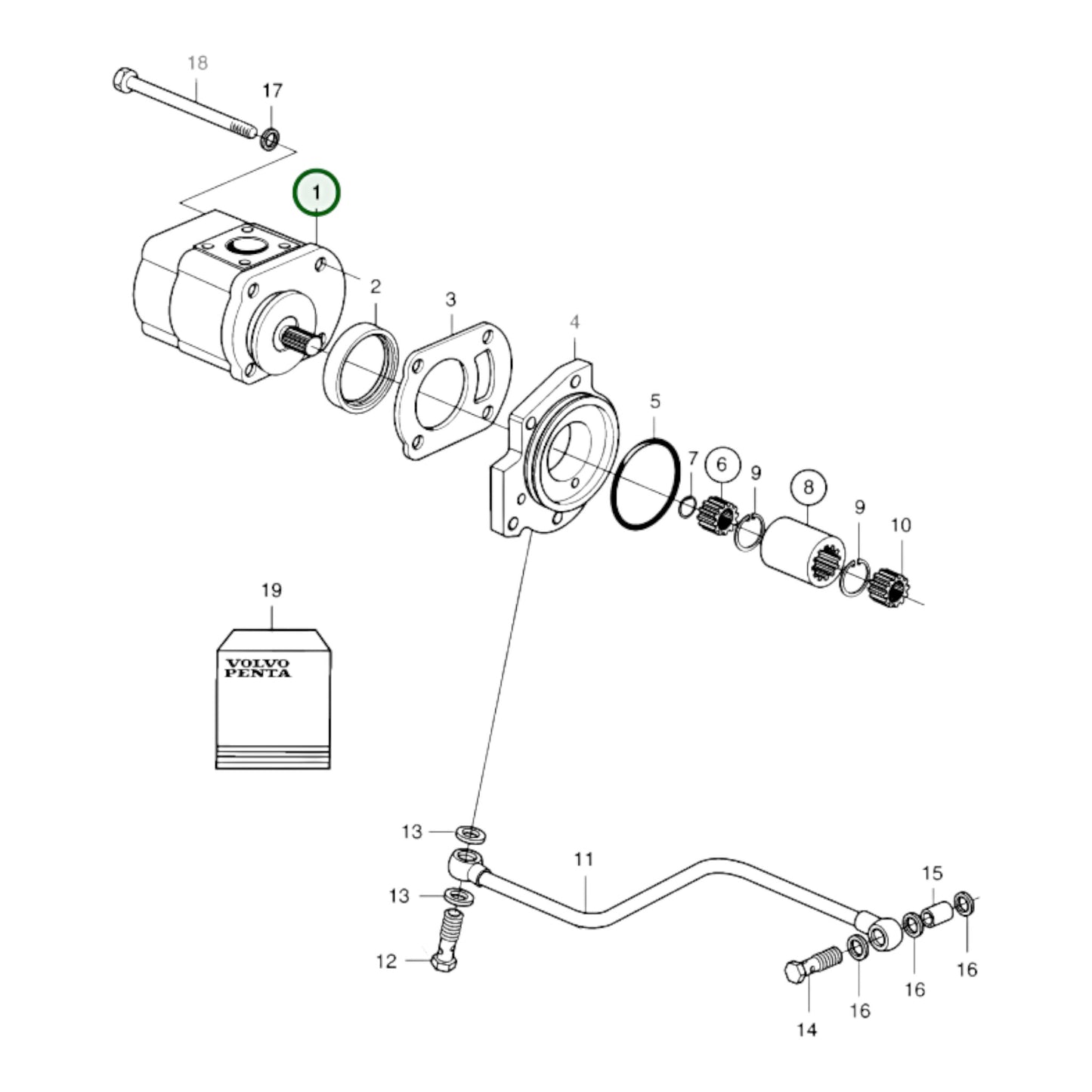 3586620 - Hydraulic Pump