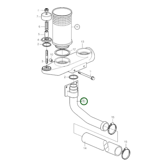 3588359- Breather Pipe