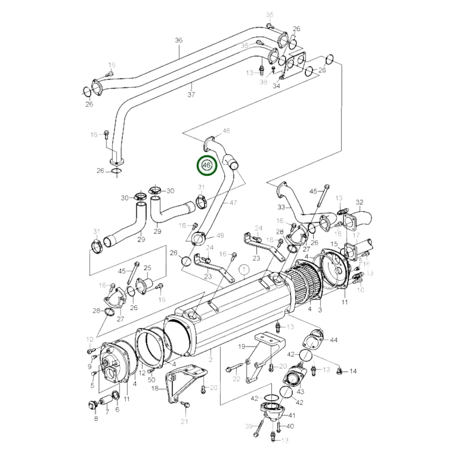 3588764 - Coolant Pipe