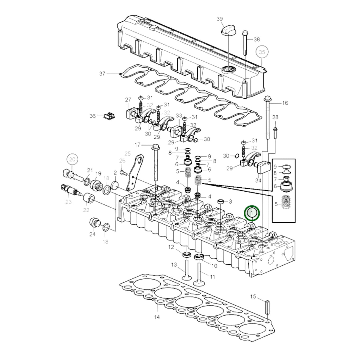 3801233 - Cylinder Head