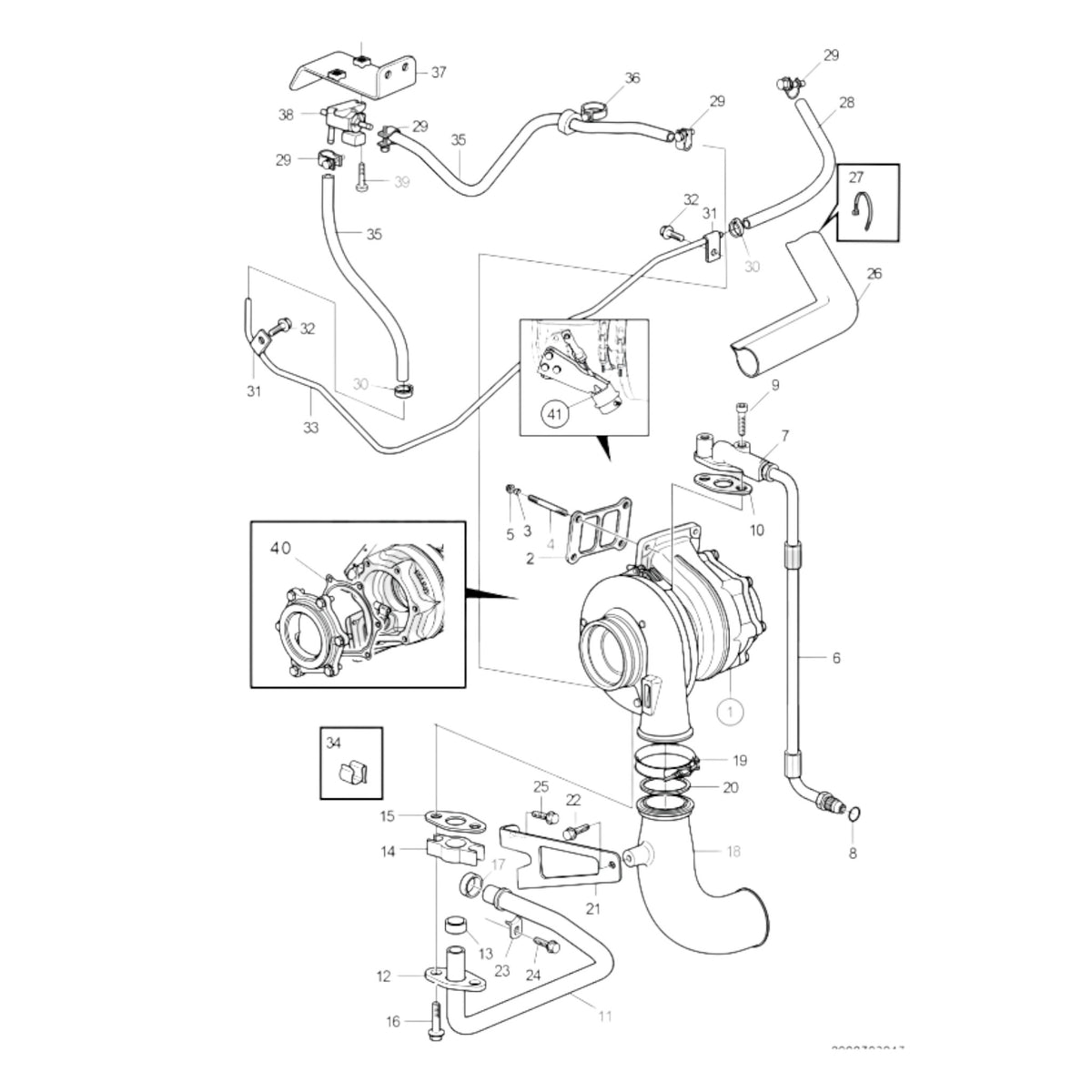 3801421 - Turbocharger