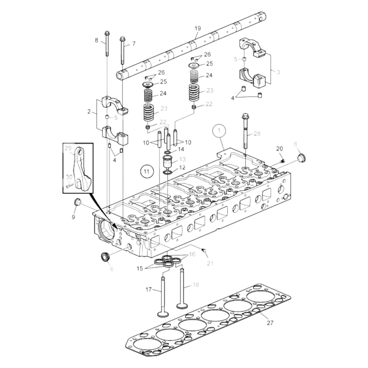 3801427  - Cylinder Head