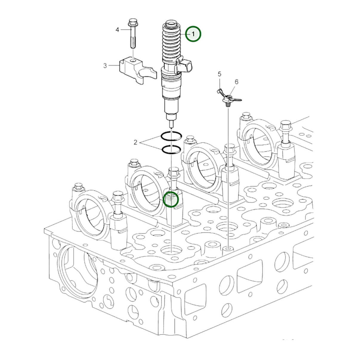 3801433 - Unit Injector, Reman