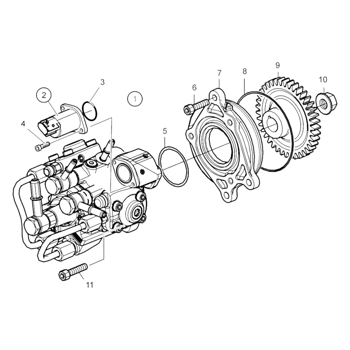 3801735 - Fuel Pump, Reman