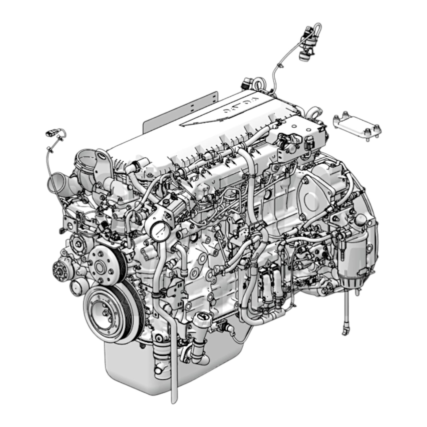 3801772 - Engine, Reman