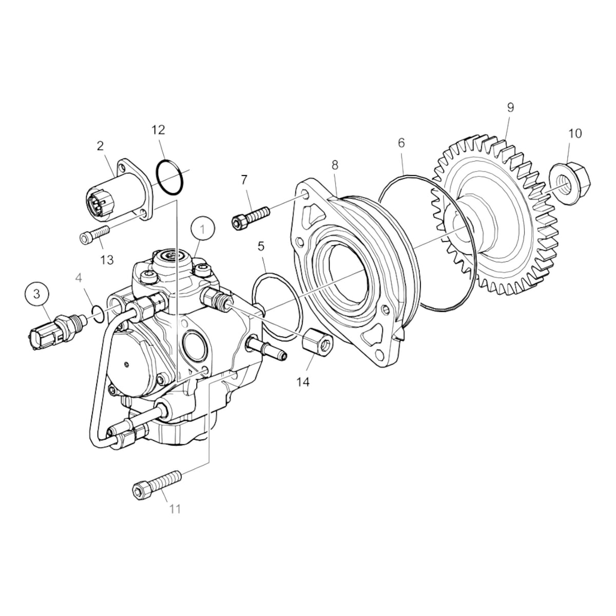 3801862 - Fuel Pump, Reman