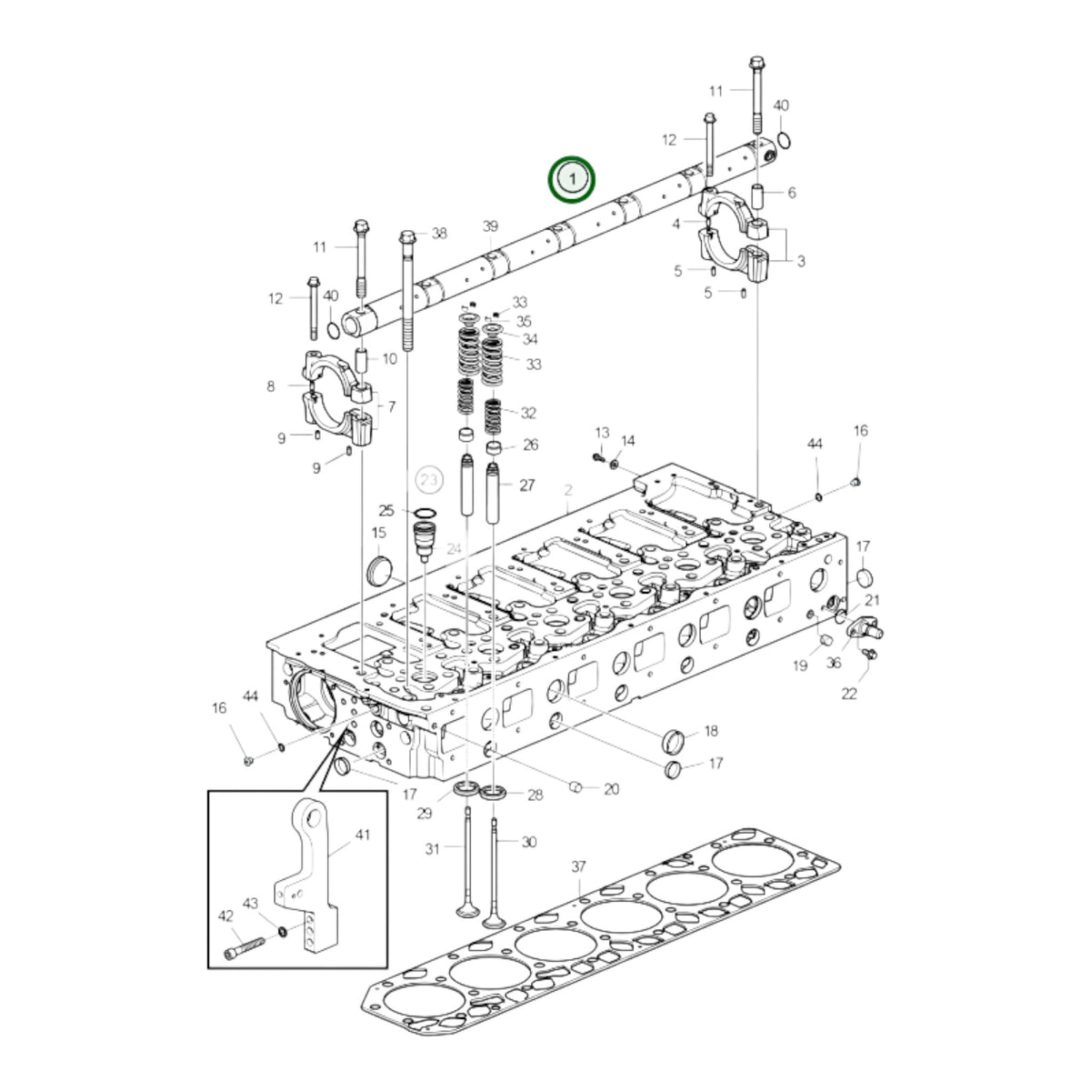 3801879 - Cylinder Head, Reman