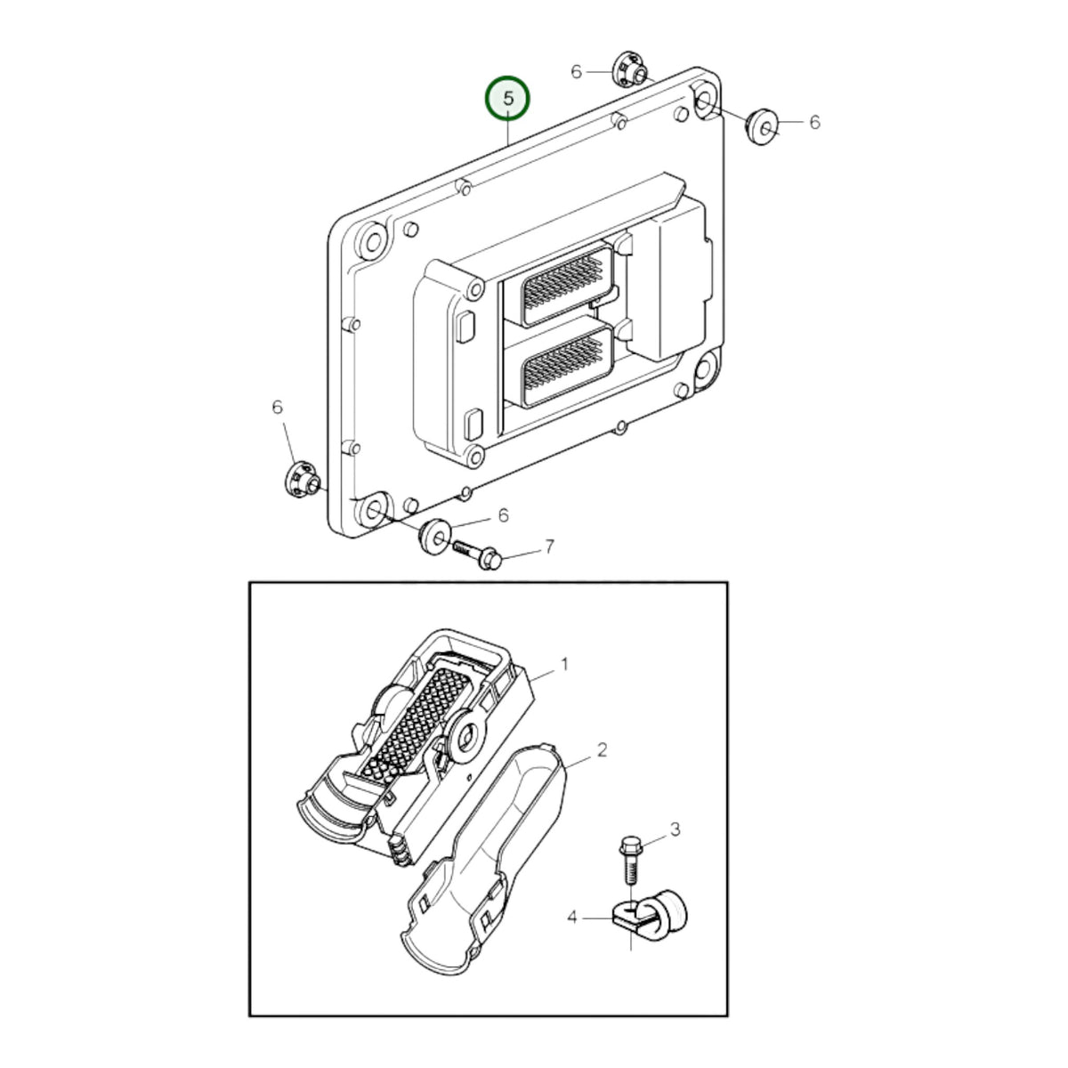 3801886 - Control Unit, Reman