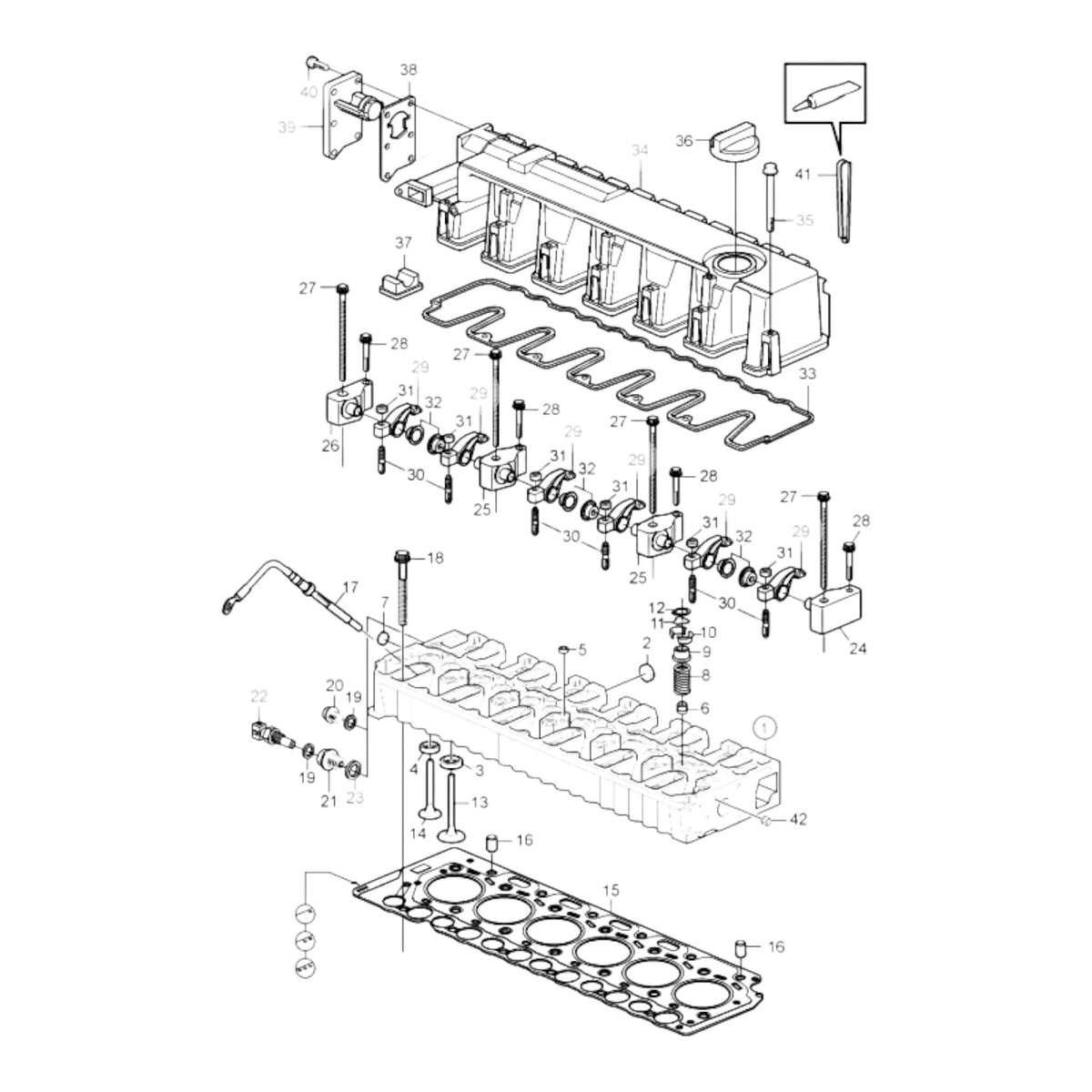 3801894 - Cylinder Head, Reman