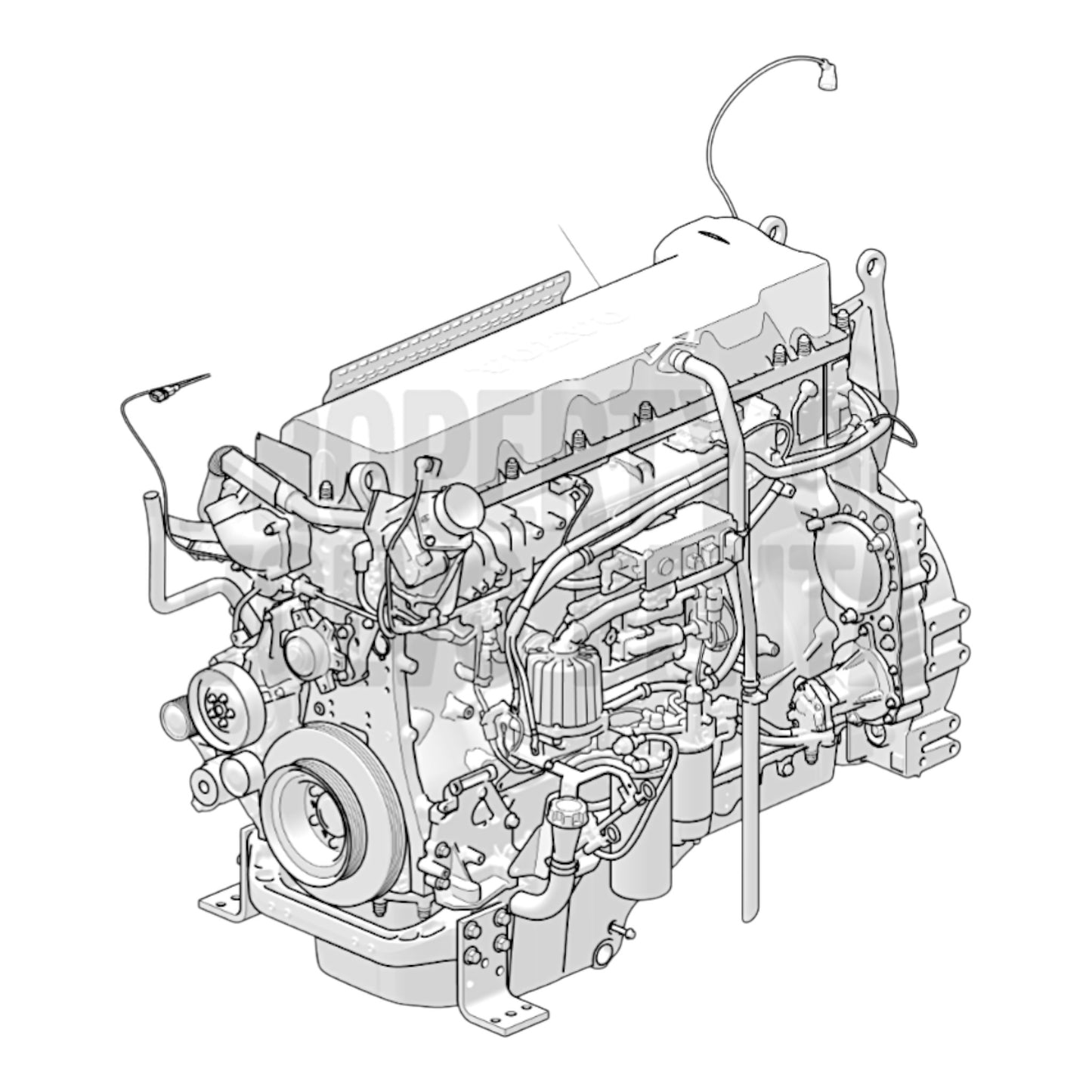 3801906 - Engine, Reman