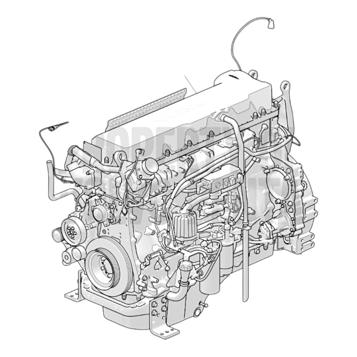 3801954 - Engine, Reman