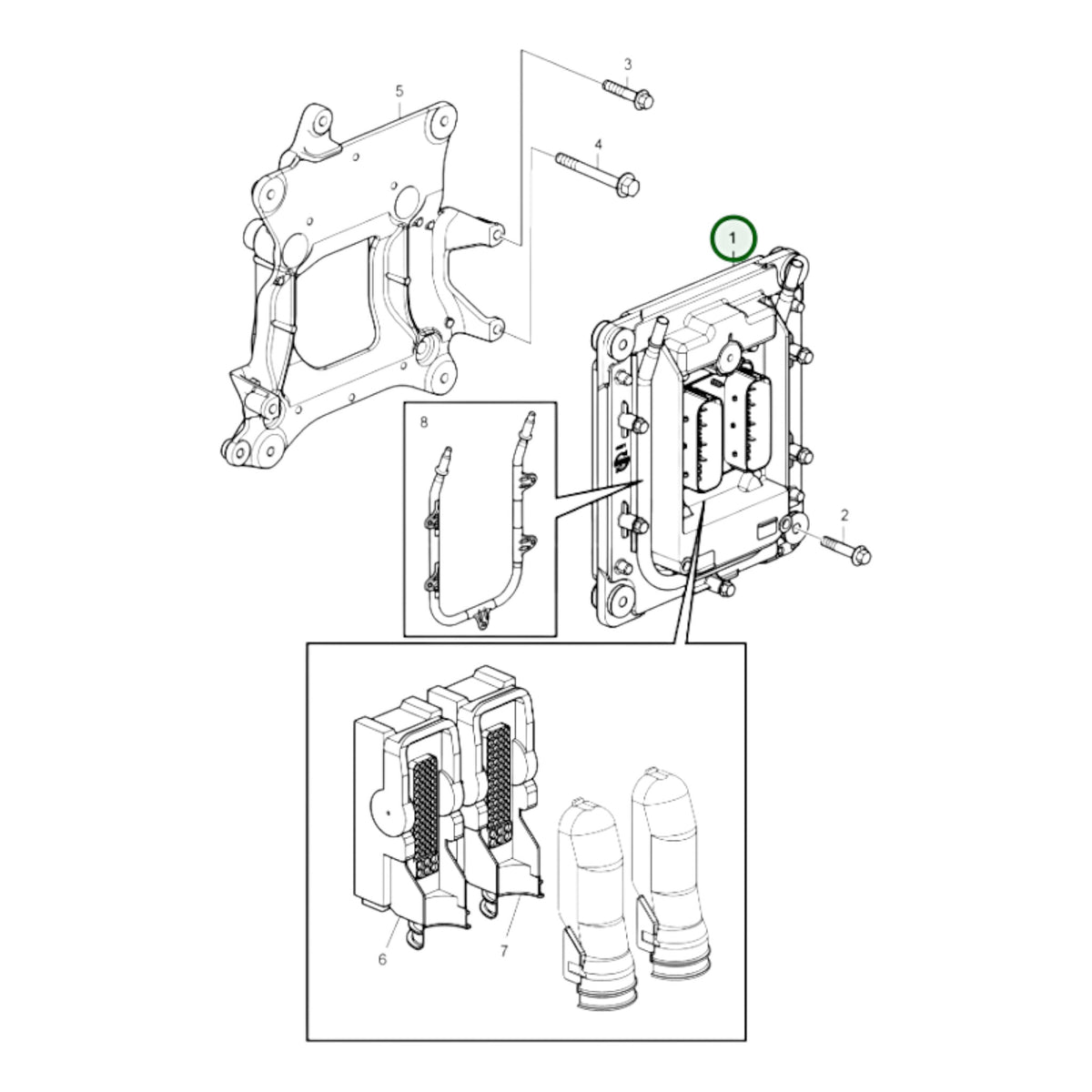 3801955 - Control Unit, Reman