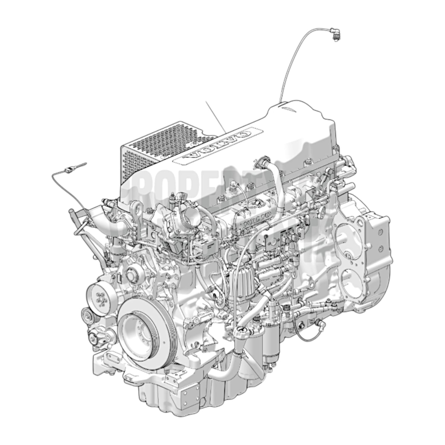 3801982 - Engine, Reman