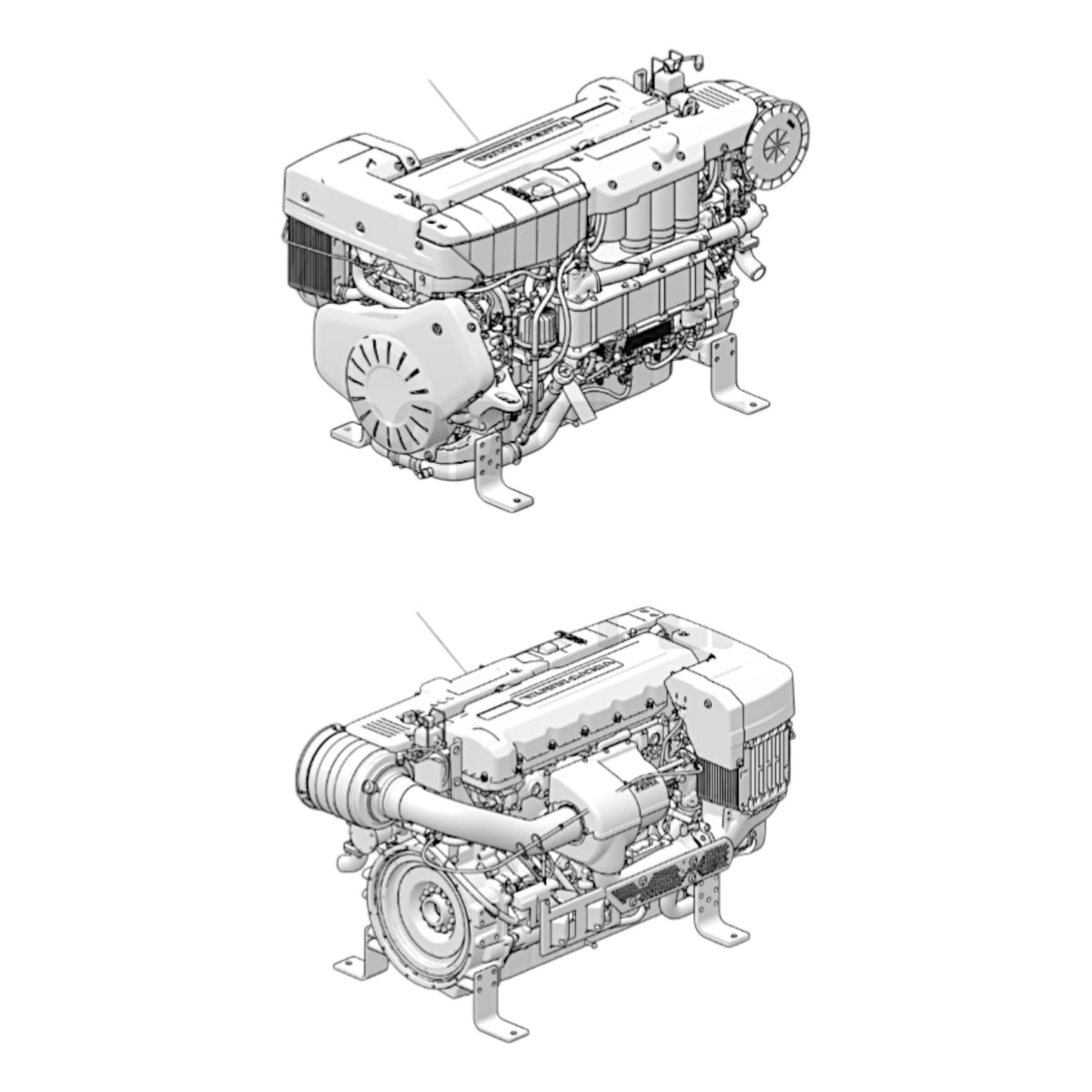 3801990 - Engine, Reman