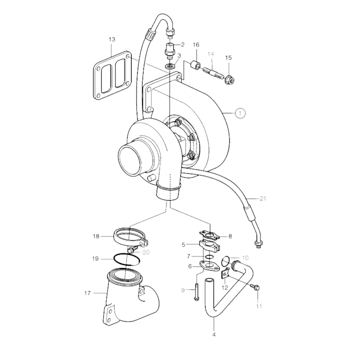 3802135 - Turbocharger