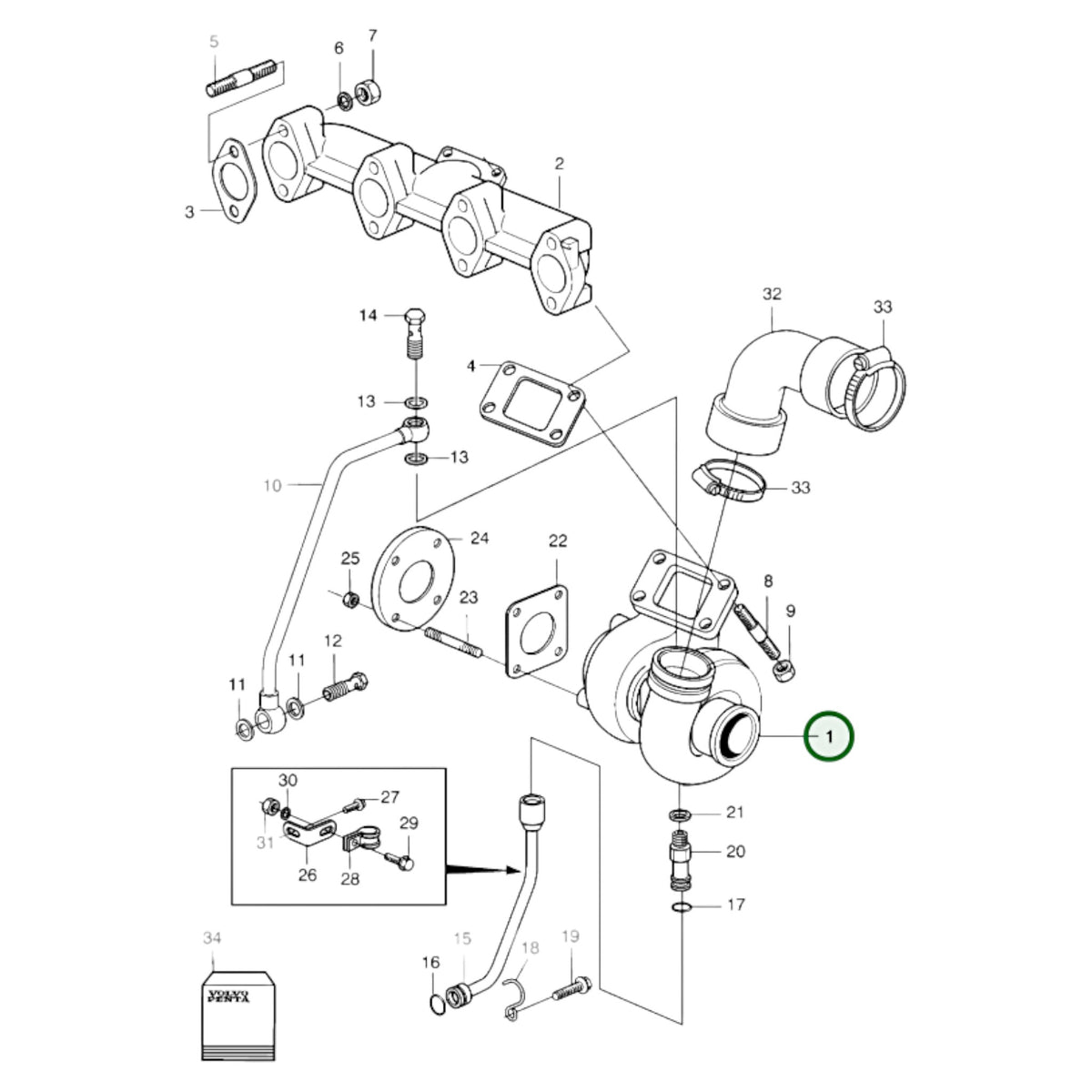 3802186 - Turbocharger
