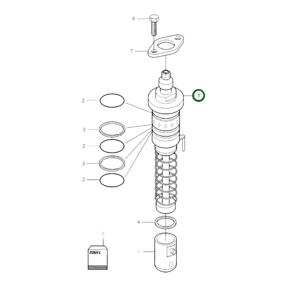 3803515 - Injection Pump
