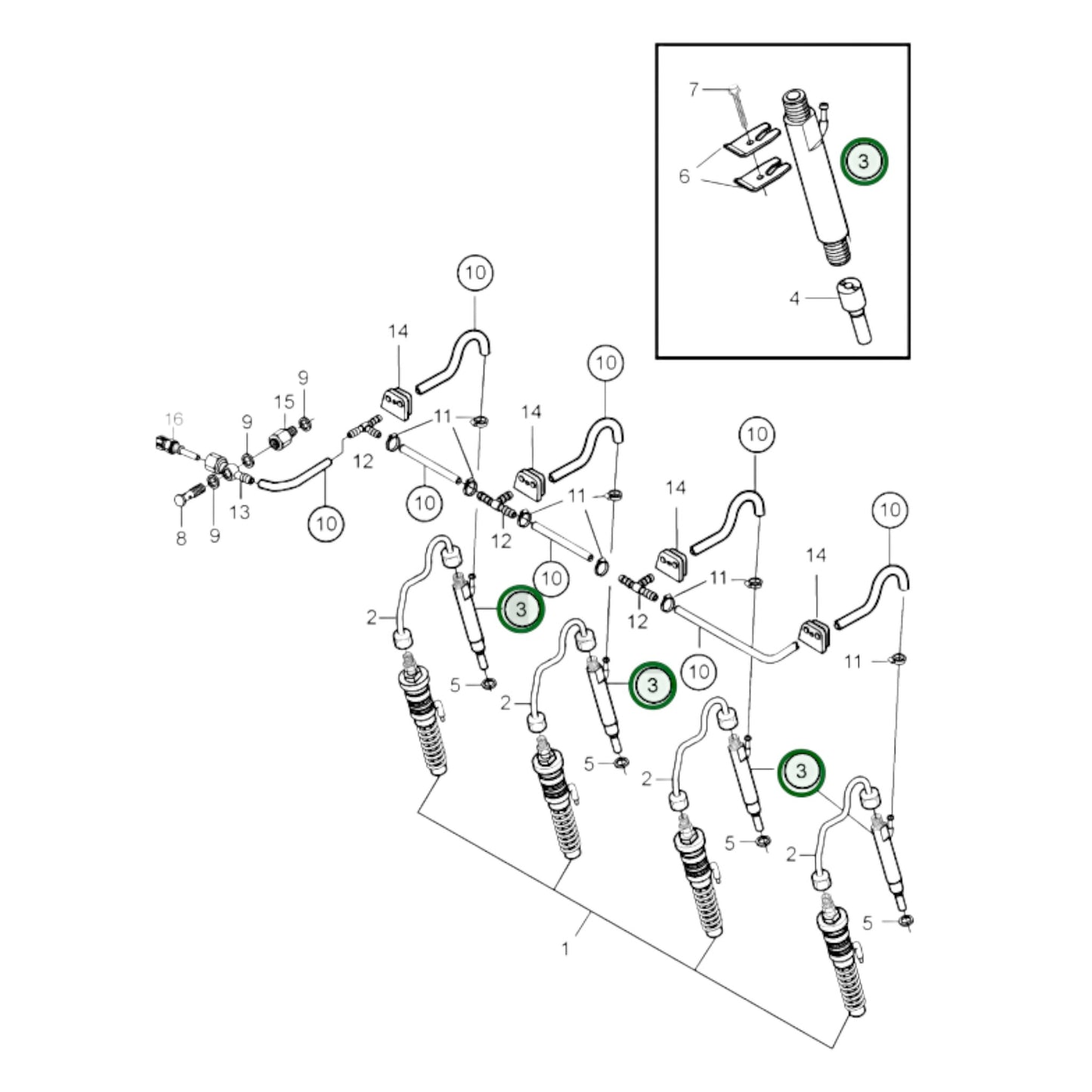 3803953 - Injector
