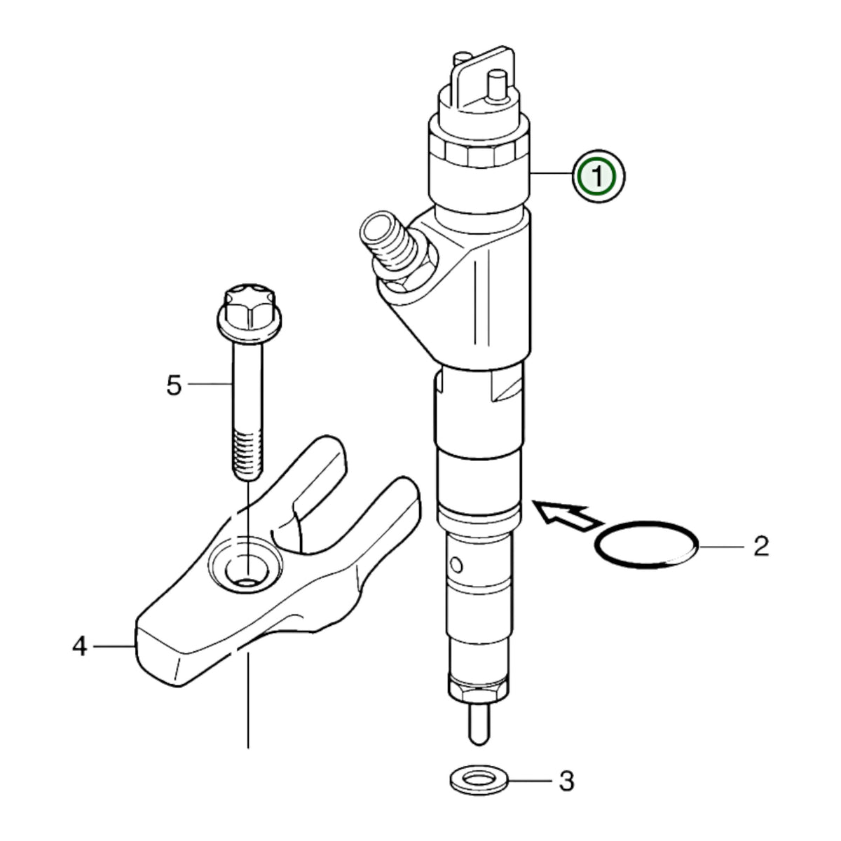 3803976 - Unit Injector, Reman
