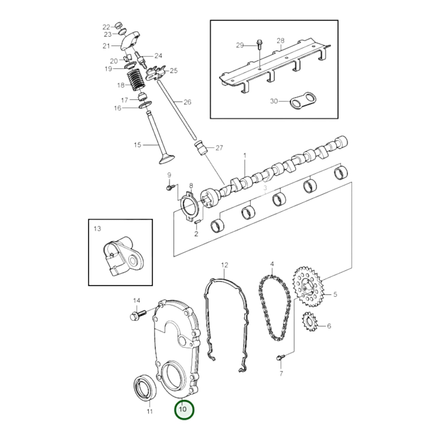 3808514 - Timing Gear Cover