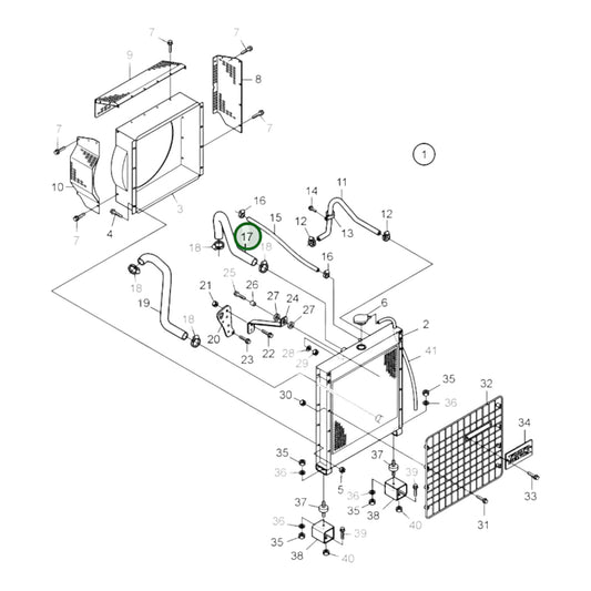 3809209 - Cooling Hose