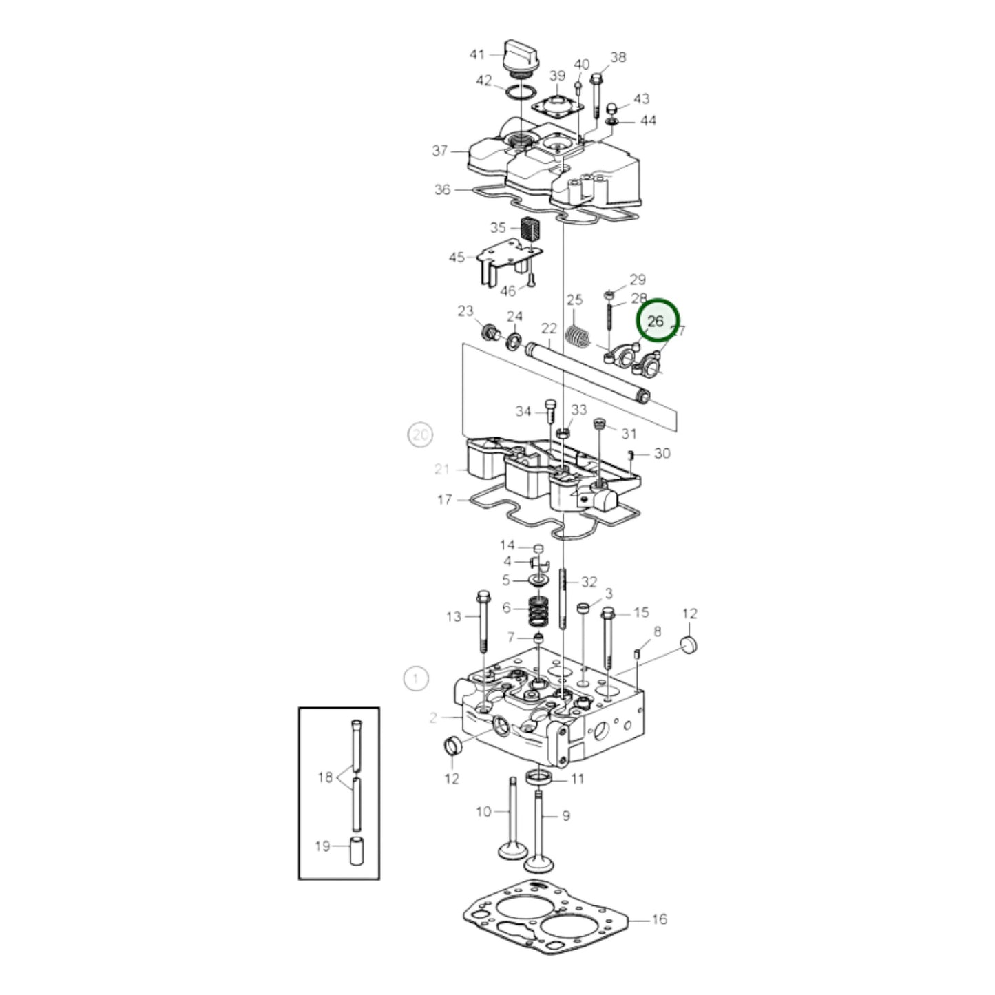 3809639 - Rocker Arm