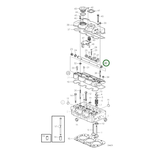 3812101 - Rocker Arm Shaft
