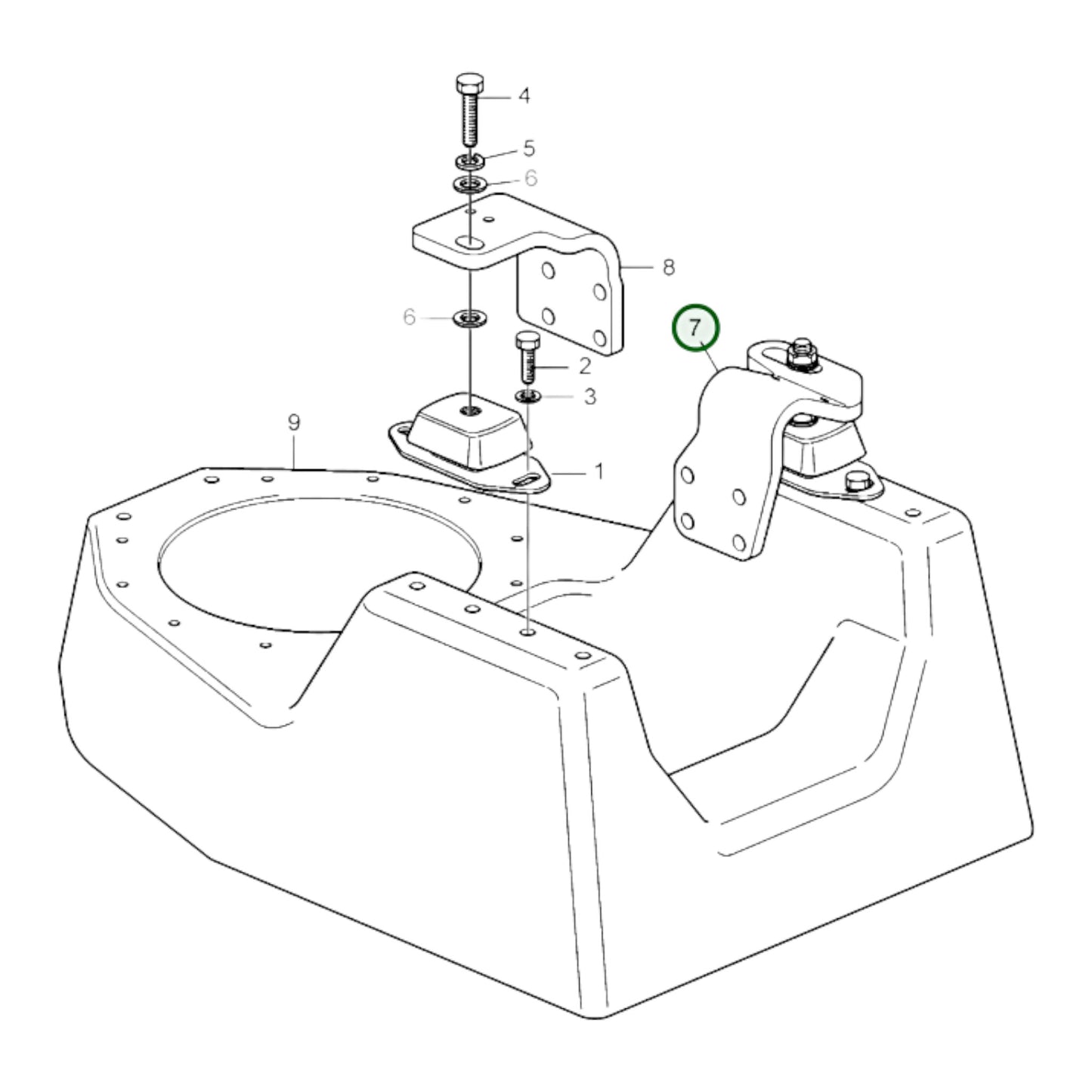 3812400 - Engine Bracket