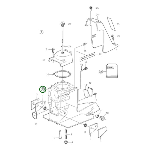 3818650 - Gear Housing