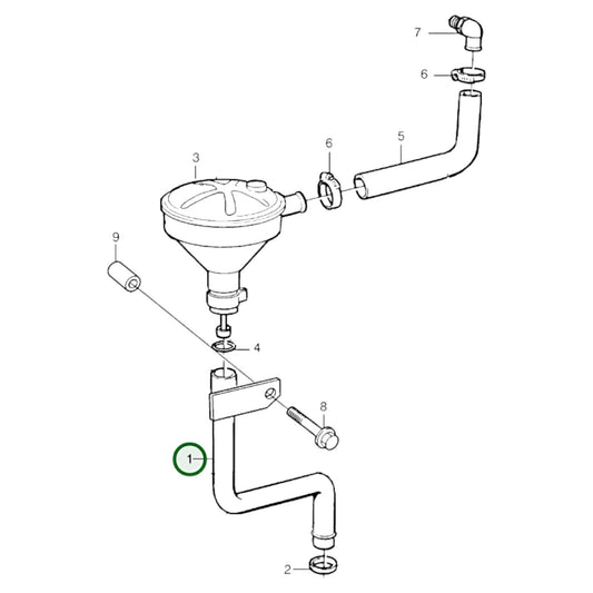 3825013  - Breather Pipe