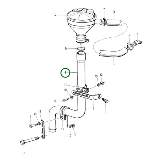 3825015 - Breather Pipe