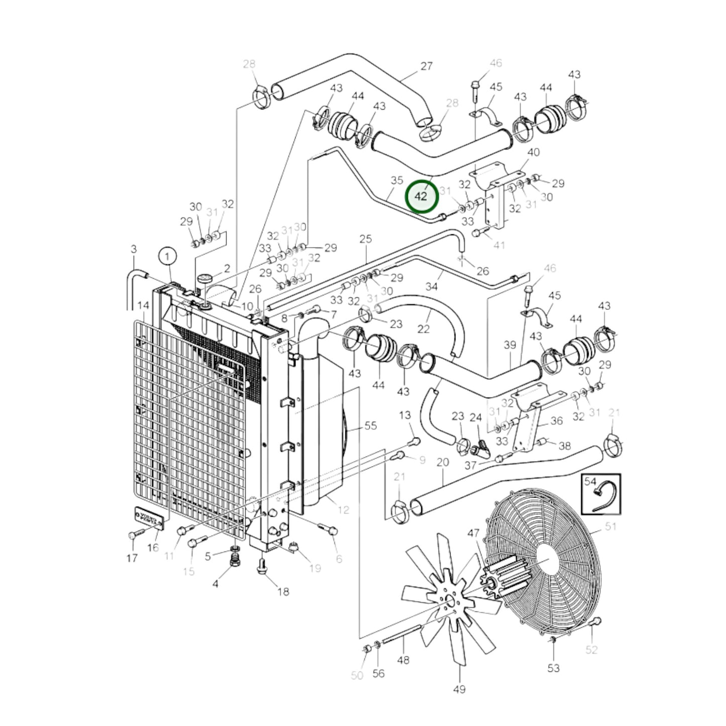 3825081 - Charge Air Pipe